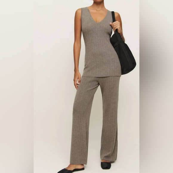 Reformation Pants - Reformation Novah Regenerative Merino Sweater Set